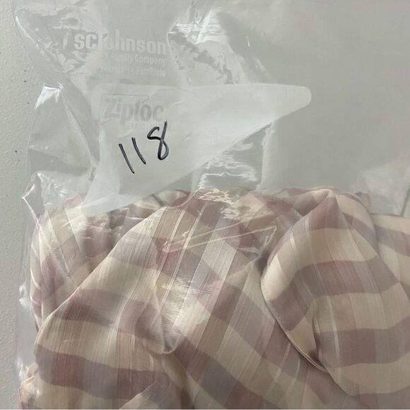 Victoria’s Secret Cami Midi Dress M Purple Gingham Ruffles Y2K Feminine Coquette - Picture 13 of 13